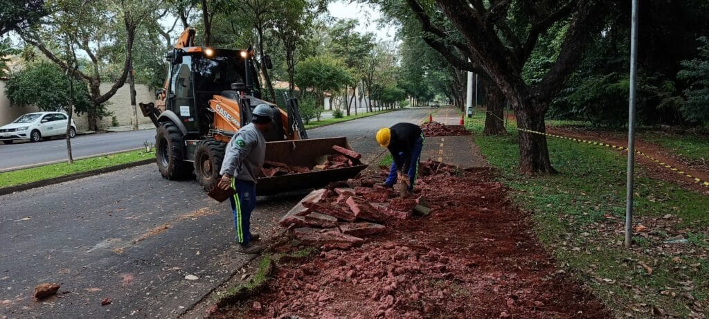 Ciclovia avenida Cruzeiro do Sul demolição