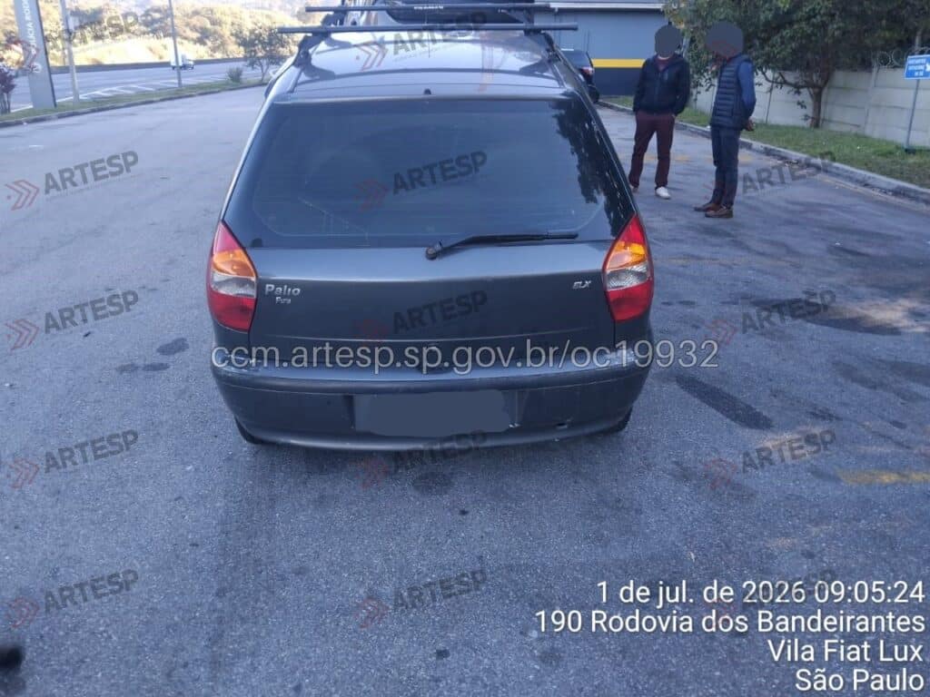 Fiat Palio rodovia dos Bandeirantes
