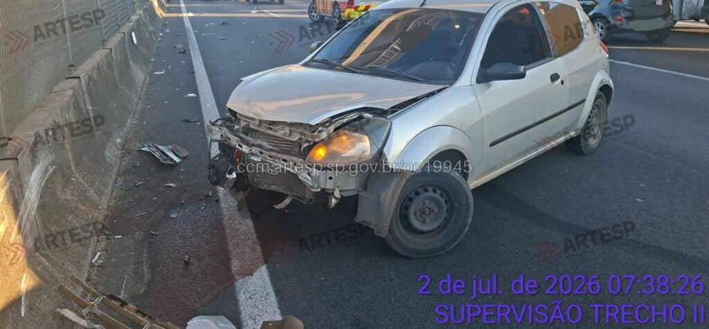 Ford Ka acidente