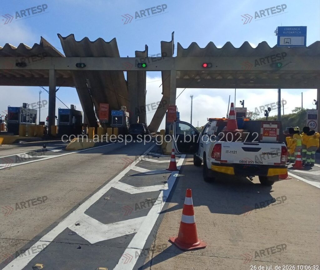 Local da ocorrência na sp-340