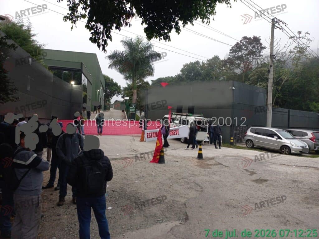 rodovia dos tamoios Manifestação
