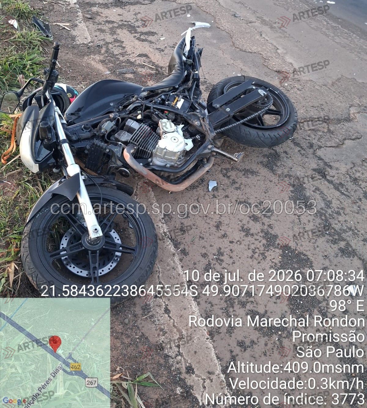 Moto Honda CB 300 rodovia marechal rondonrodovia marechal rondon