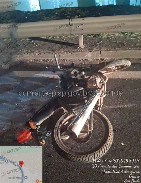 Moto Honda CG 125 Fan rodovia anhanguera