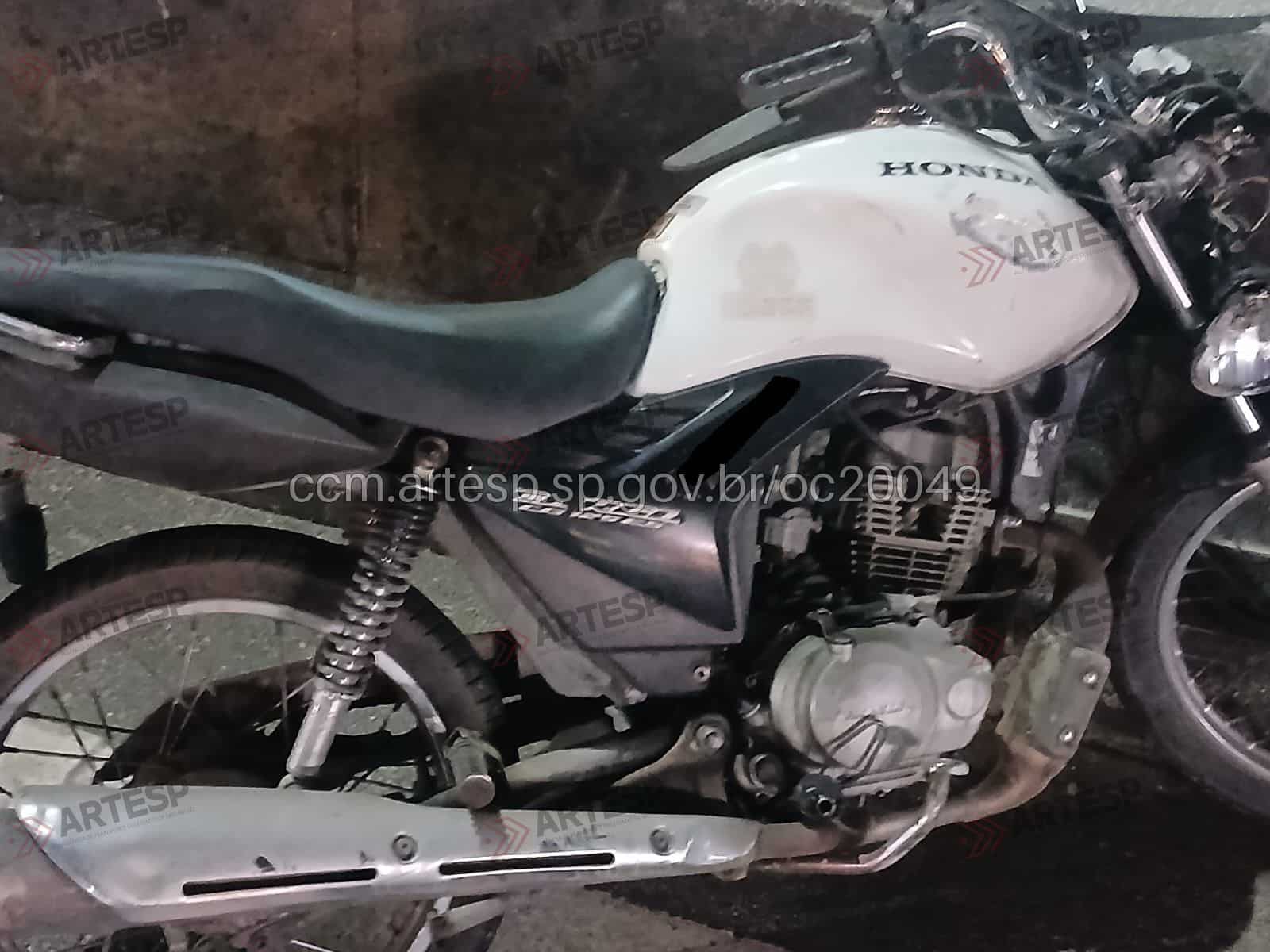 Moto Honda CG 125 rodovia raposo tavares