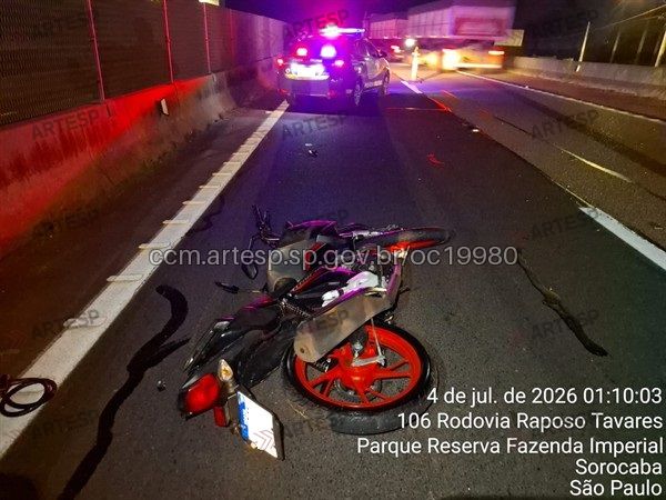 Moto Honda CG 160 Titan rodovia raposo tavares