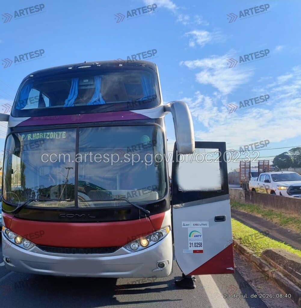 Ônibus Marcopolo Volvo rodovia anhanguera