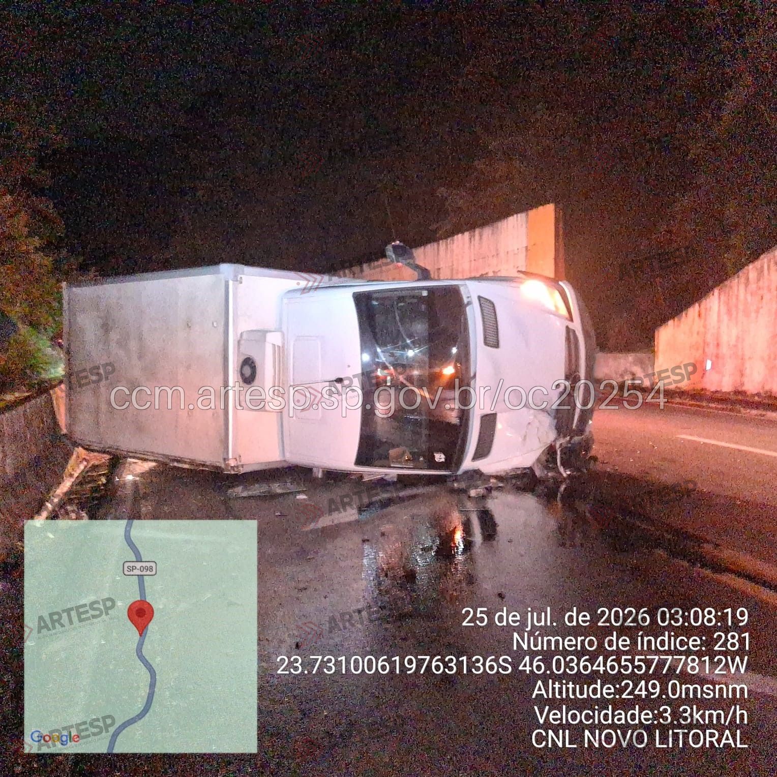 Utilitário Sprinter 311 rodovia mogi-bertioga