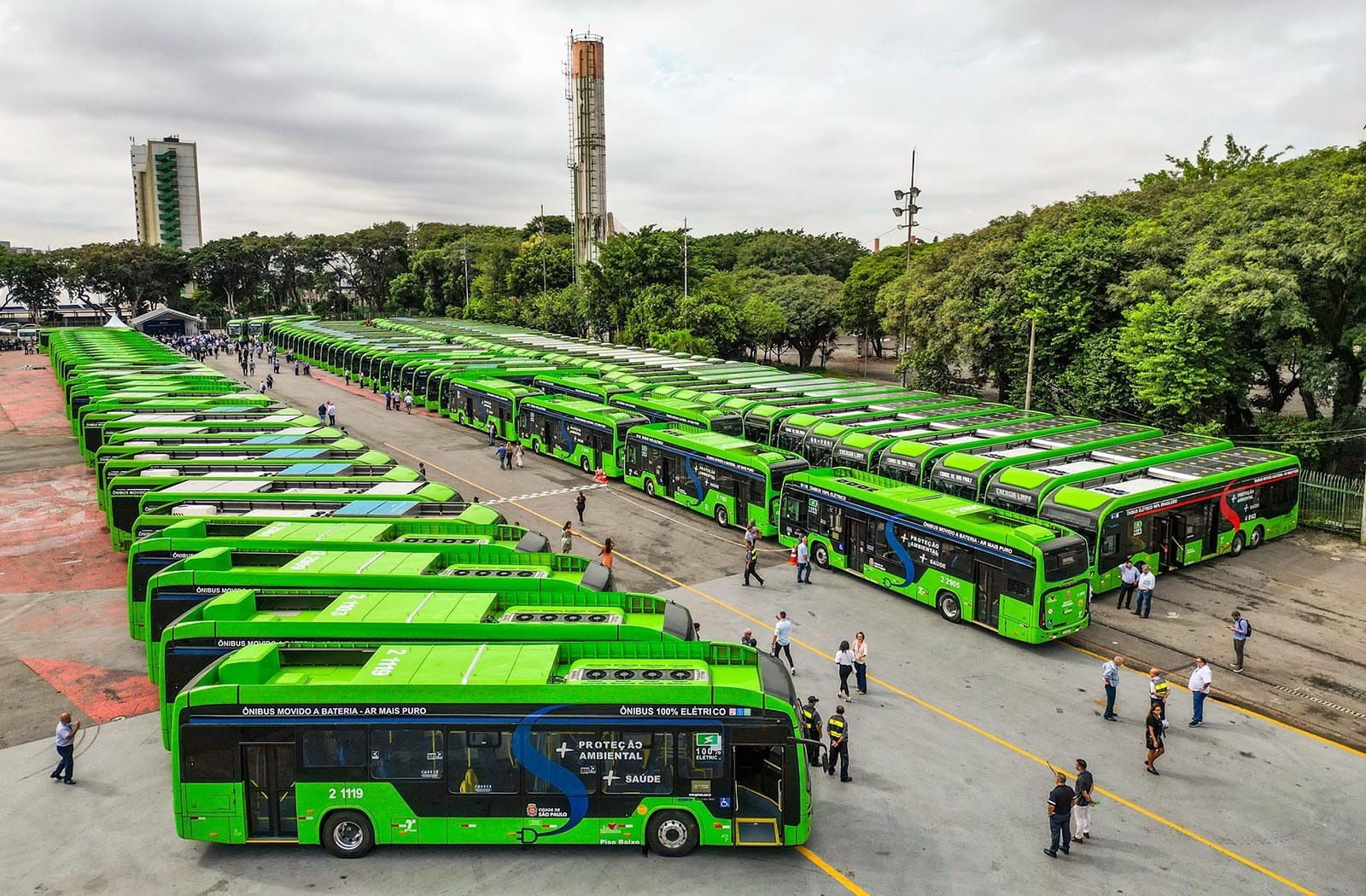 brasil são paulo ônibus elétricos