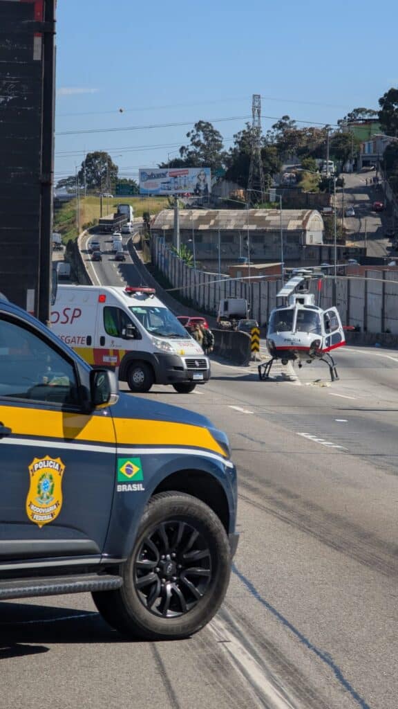 rodovia dutra guarulhos atropelamento