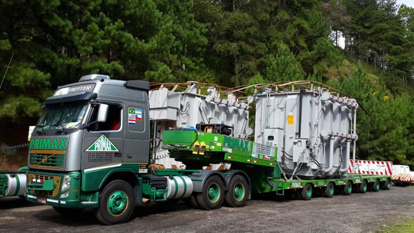 transporte de cargas especiais