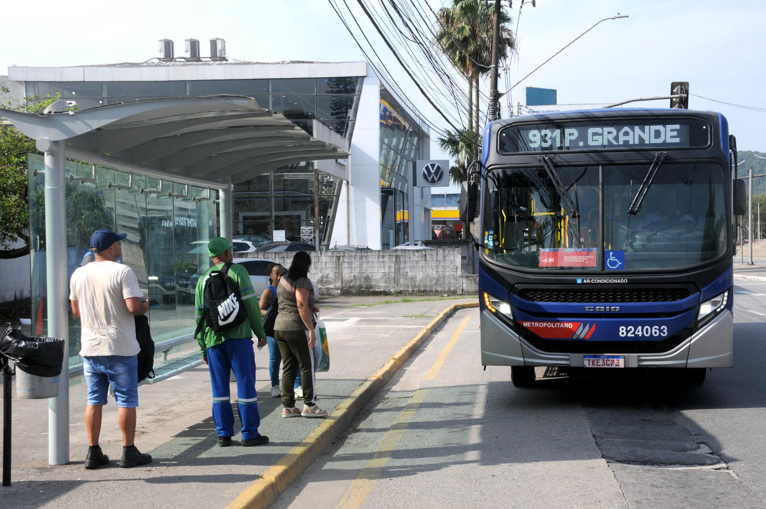 Abrigos de ônibus de Praia Grande