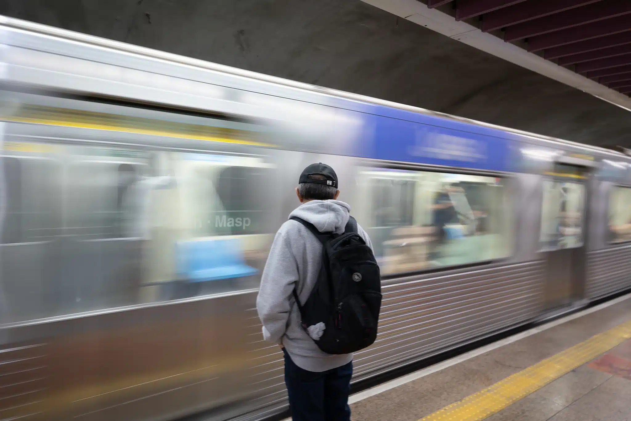 Agosto Lilás Metrô de São Paulo Linha 2-verde