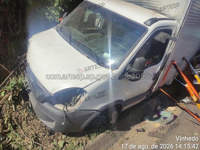 Caminhão Iveco Daily rodovia anhanguera vinhedo