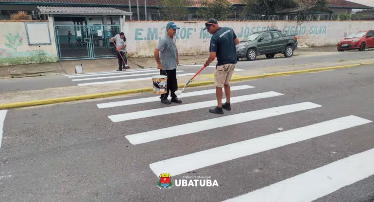Diretoria de Trânsito revitaliza ubatuba