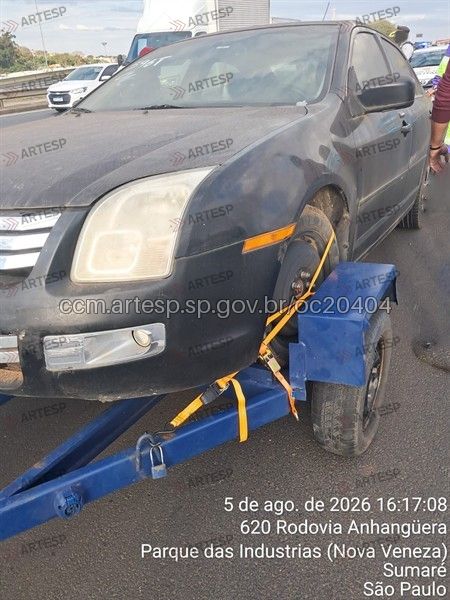 Ford Fusion rodovia anhanguera acidente