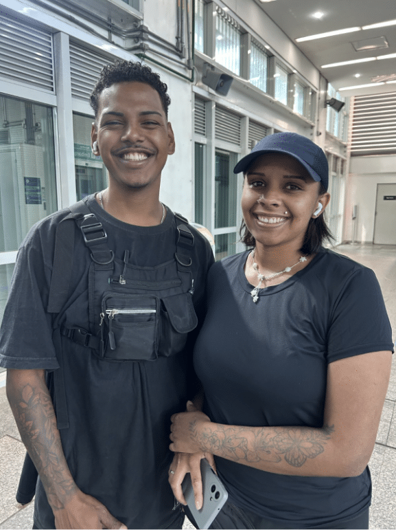 Hector e Beatriz, clientes de Grajaú