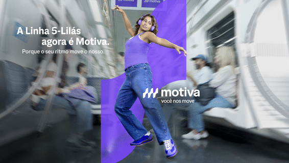 Linha 5-Lilás recebe a marca Motiva