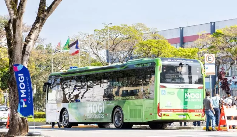 Mogi das Cruzes ônibus elétrico