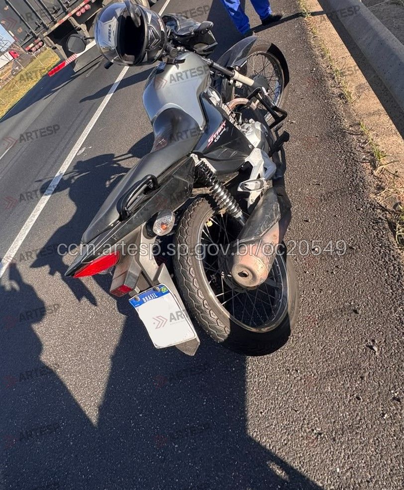 Moto Honda CG 160 rodovia anhanguera sumaré