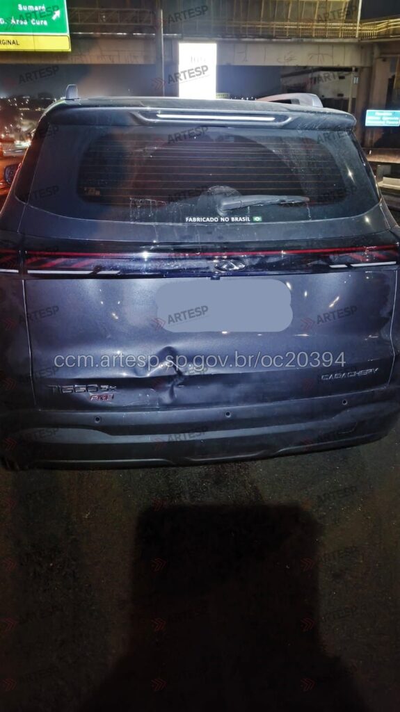SUV Tiggo rodovia anhanguera