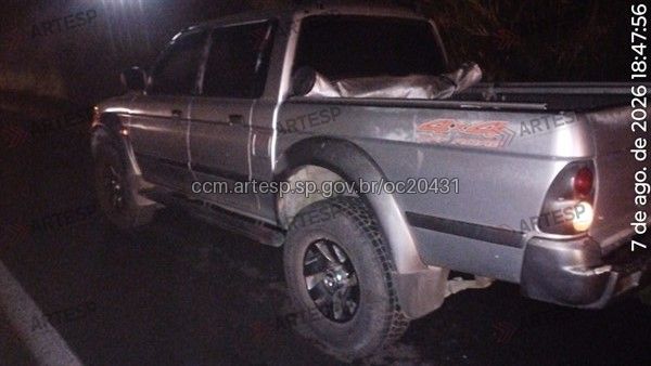 Utilitário L200 rodovia dos Bandeirantes