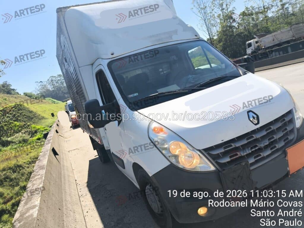 Utilitário Renault Master rodoanel