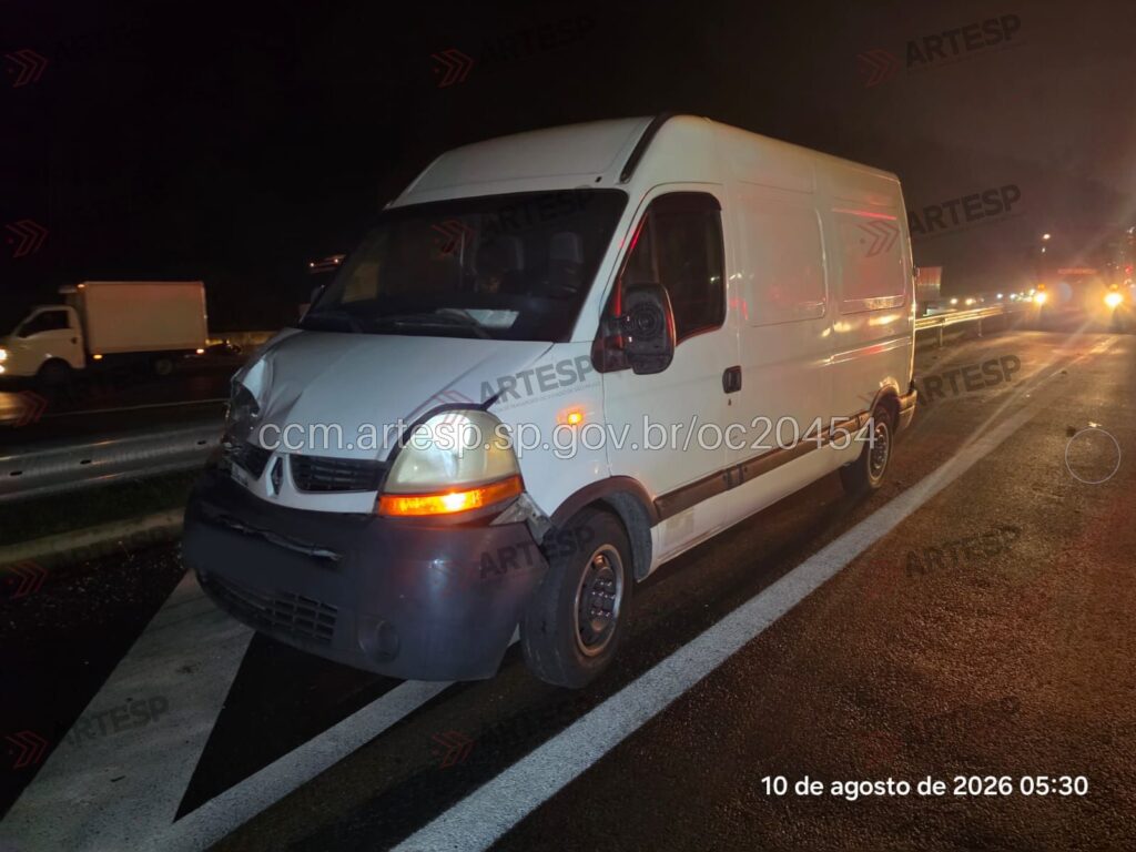 Van Renault Master rodovia anhanguera