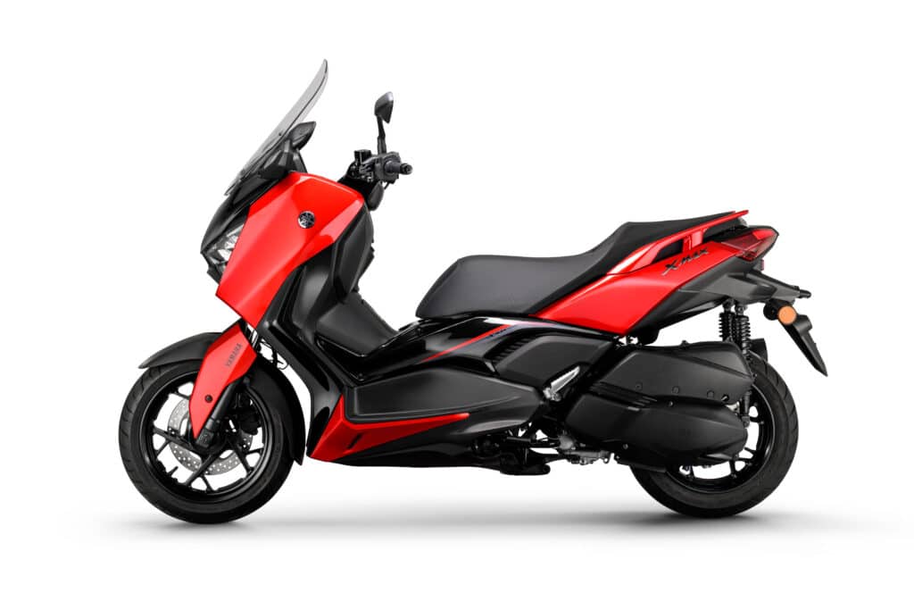 XMAX VOLCANO RED - LATERAL ESQUERDA
