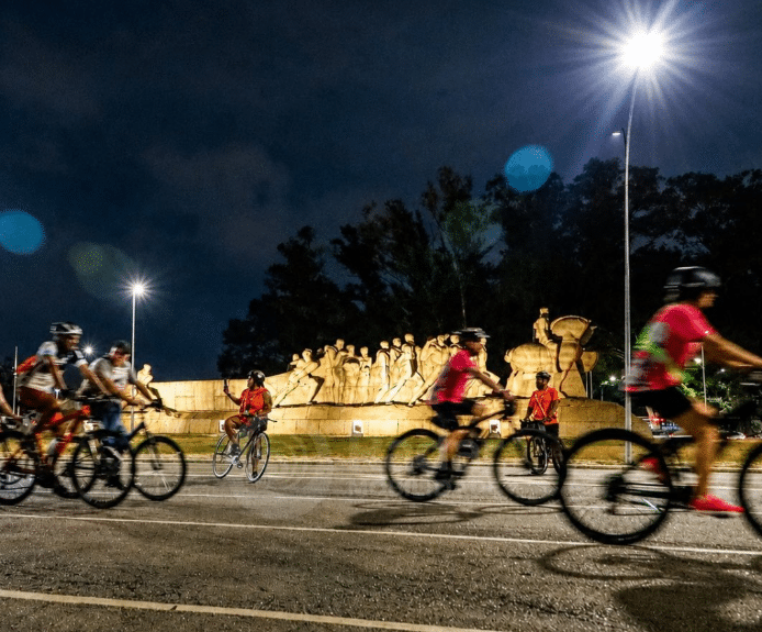 pedalada noturna