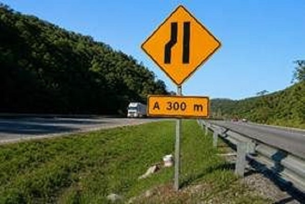 placas de sinalização dobráveis