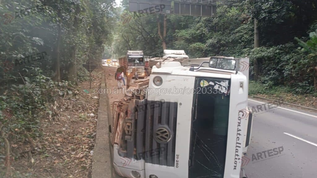 tombamento rodovia anchieta cubatão litoral