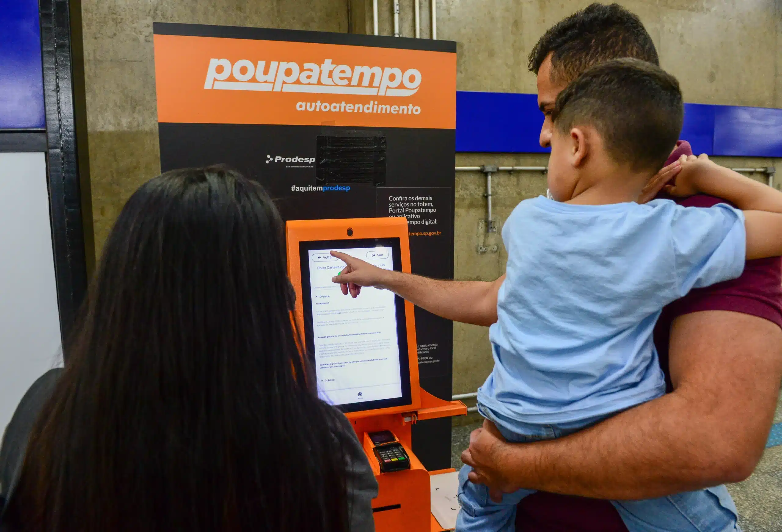 totens de autoatendimento poupatempo