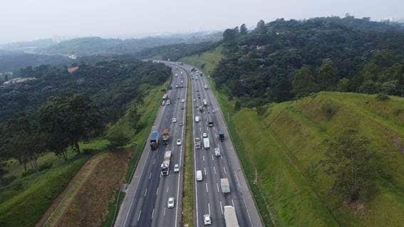 veículos no Rodoanel Oeste