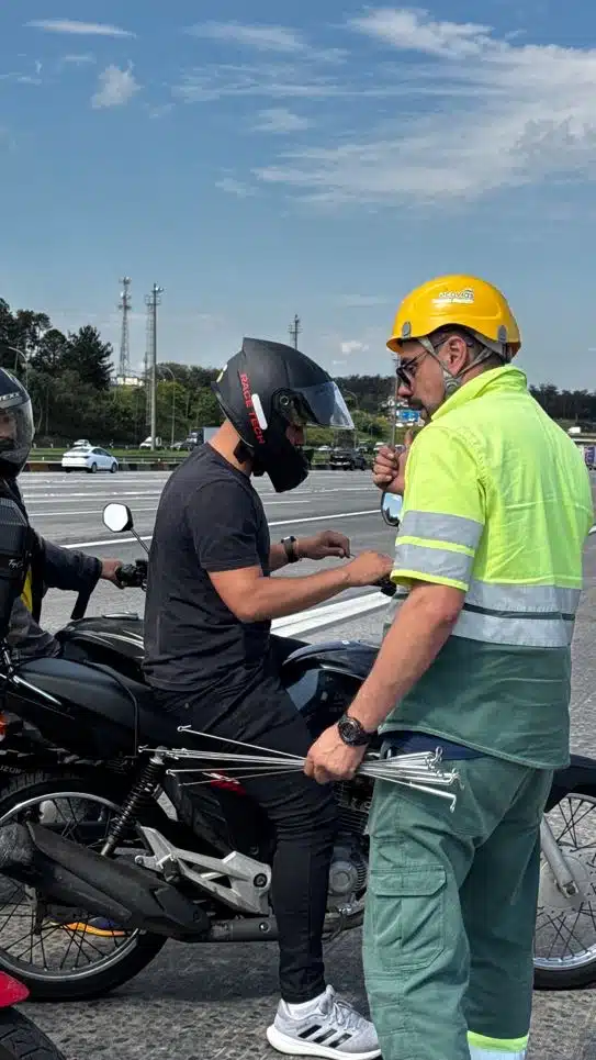 Ação Motociclista ecovias