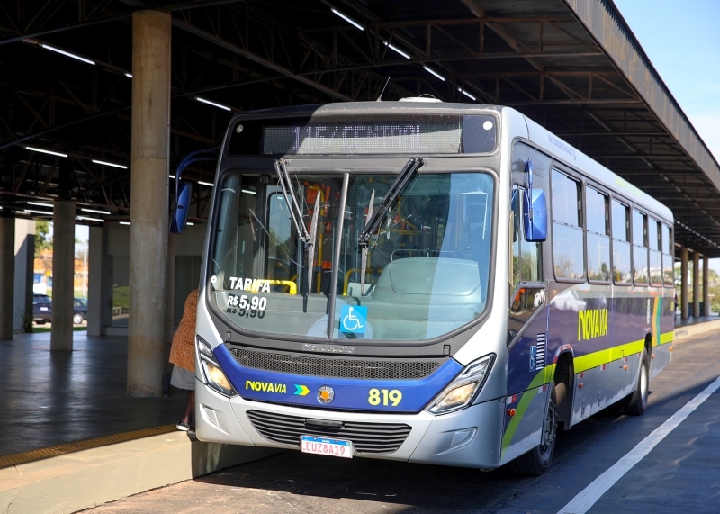 Novo Terminal Leste ônibus