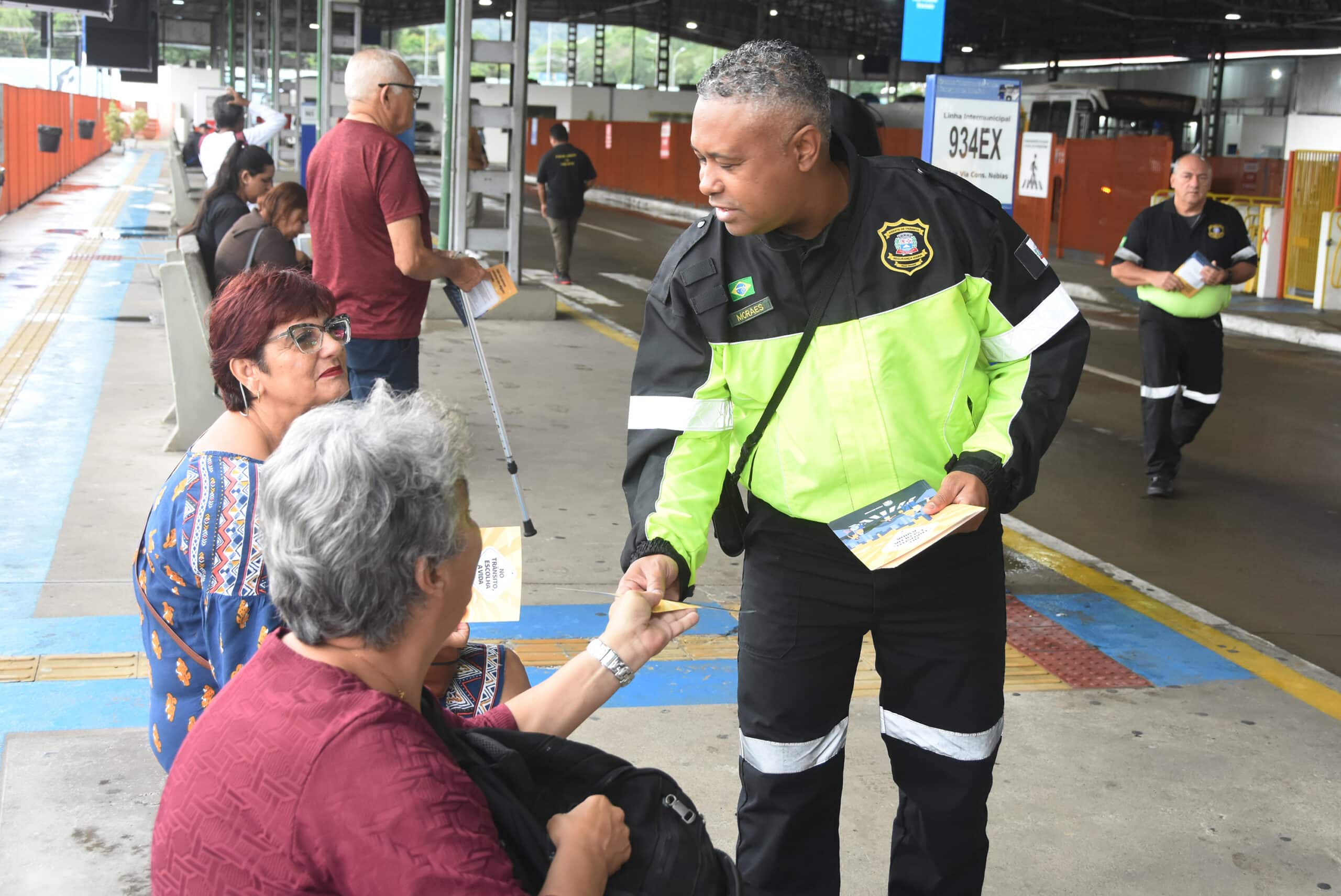 Semana Nacional de Trânsito pedestres