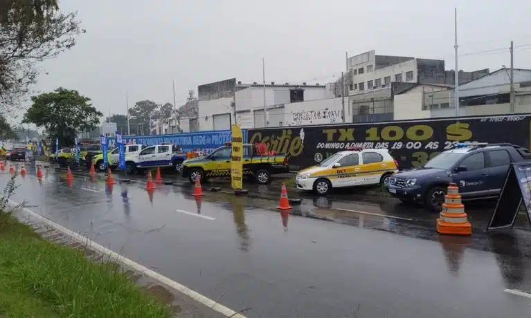 Semana Nacional do Trânsito são caetano