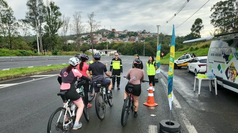 ciclistas em Valinhos