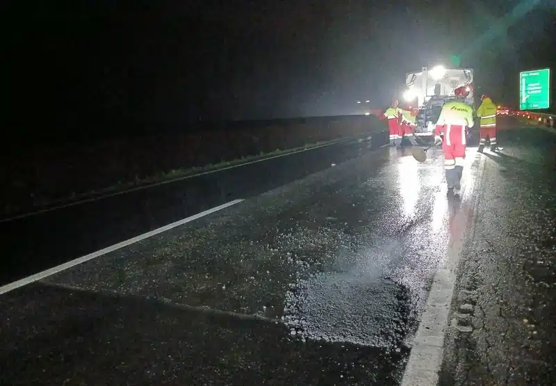manutenção do pavimento em trechos rodovia