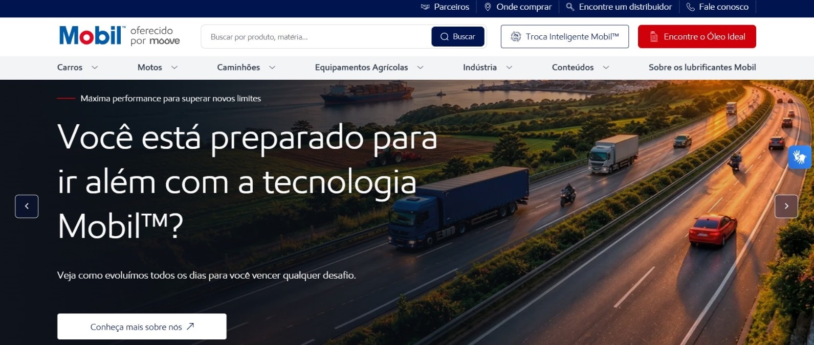 novo site Mobil