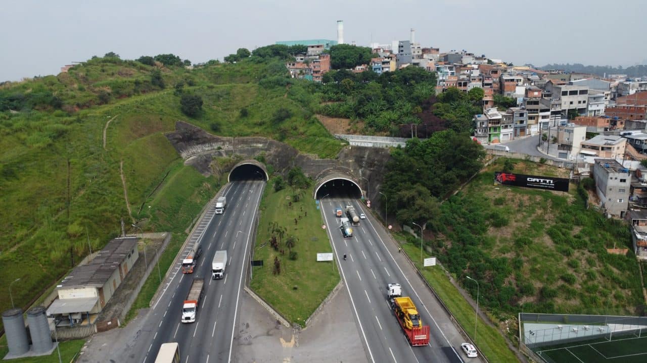obras no Rodoanel Oeste