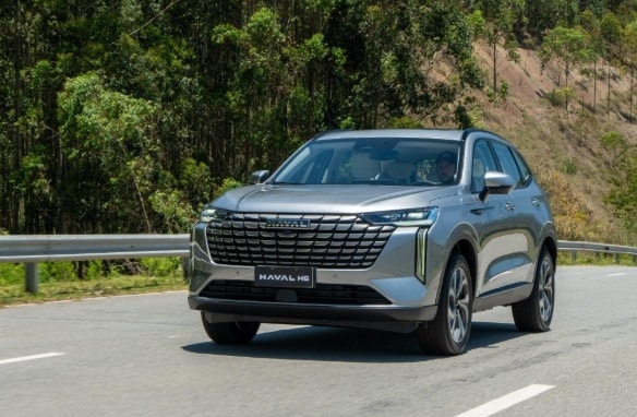 SUV GWM Haval H6 veículos eletrificados novos