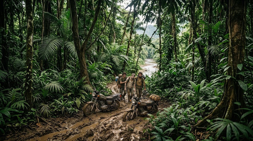 viagem de moto pela América Latina