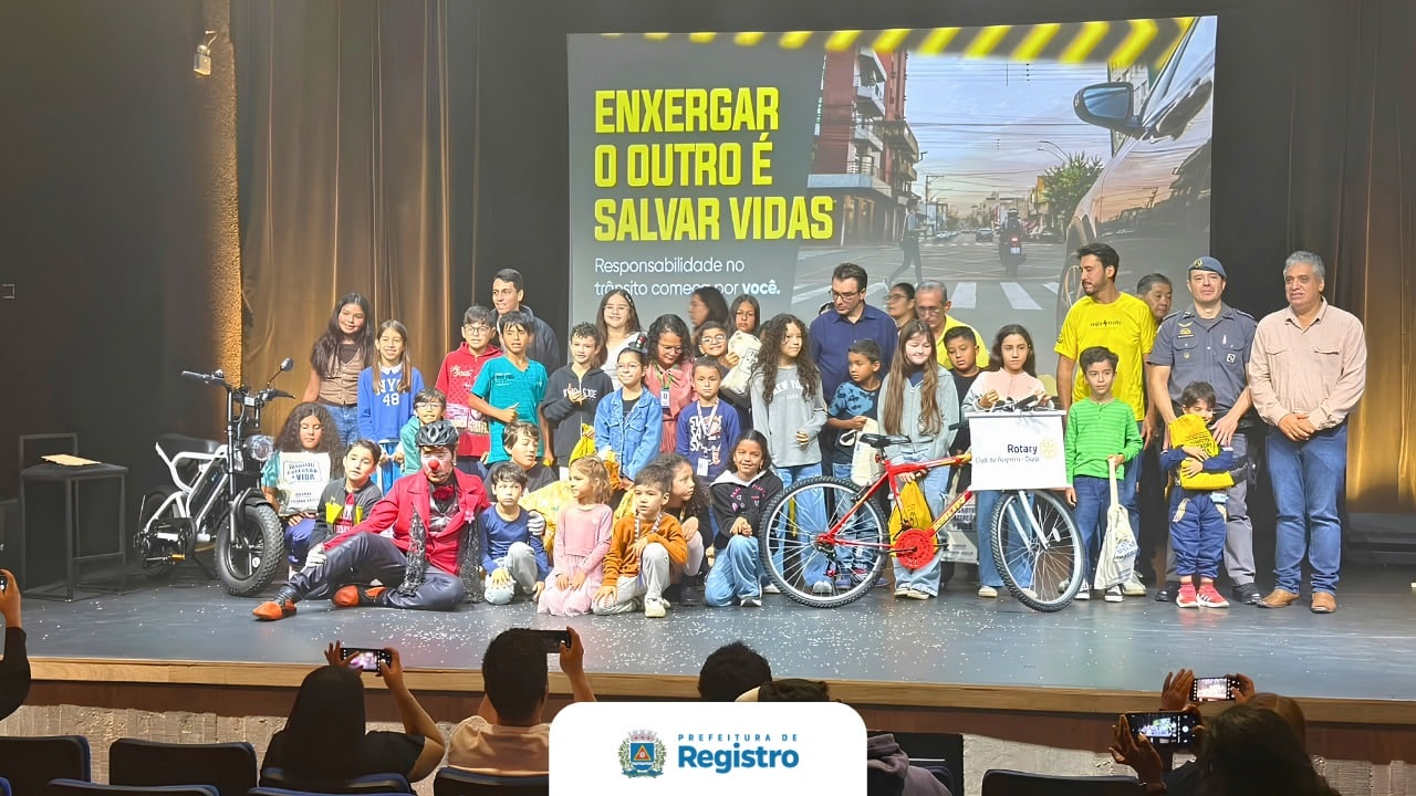 Campanha de educação para o trânsito