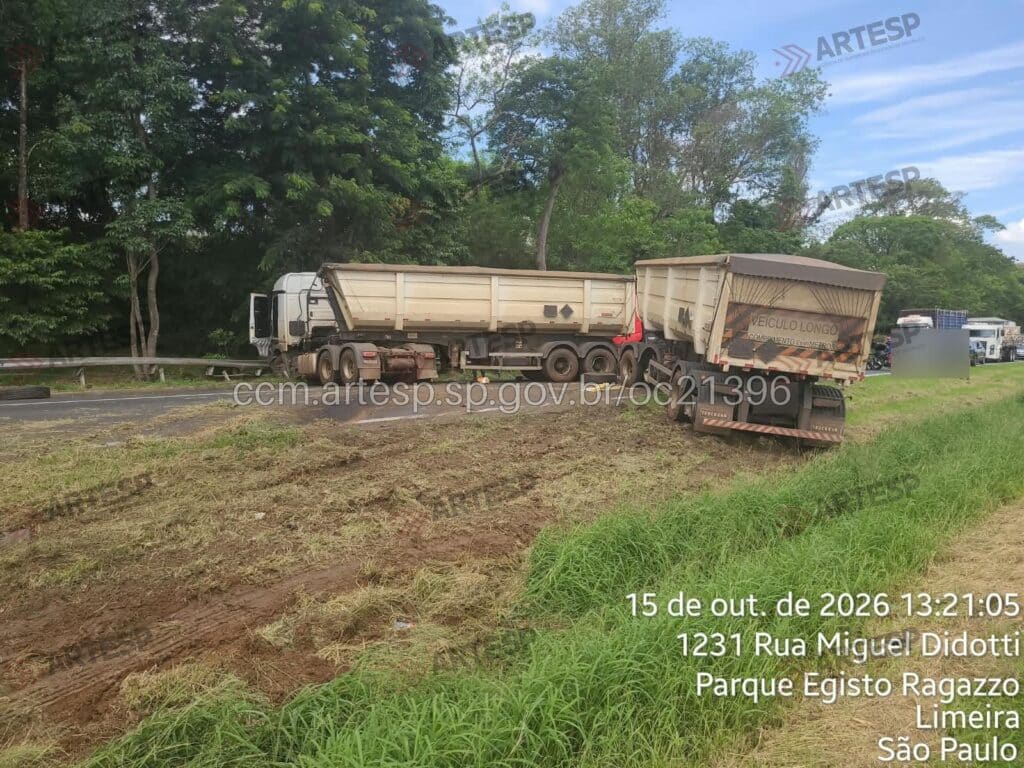 Carreta Scania R450 rodovia anhanguera limeira