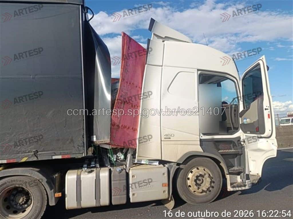 Carreta Volvo FH 540 rodovia anhanguera campinas