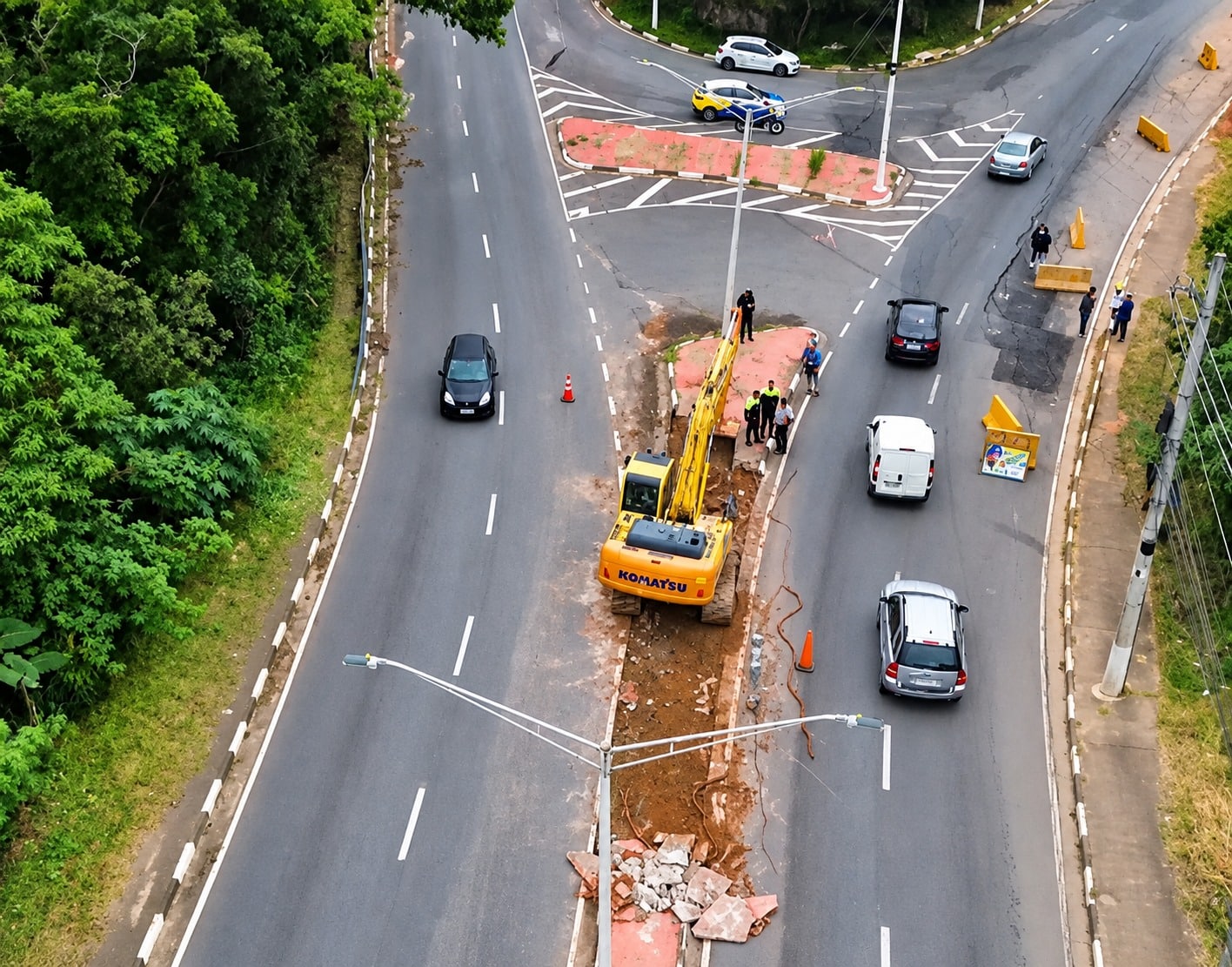 Estrada de Caucaia tem alterações