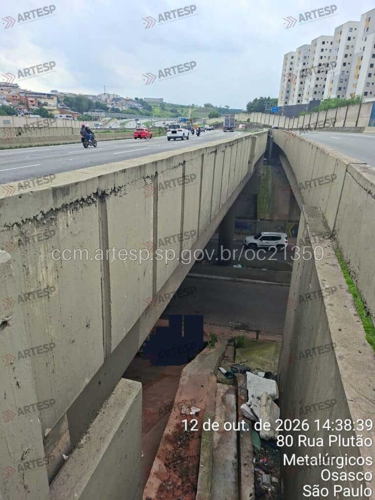 Local da ocorrência rodoanel