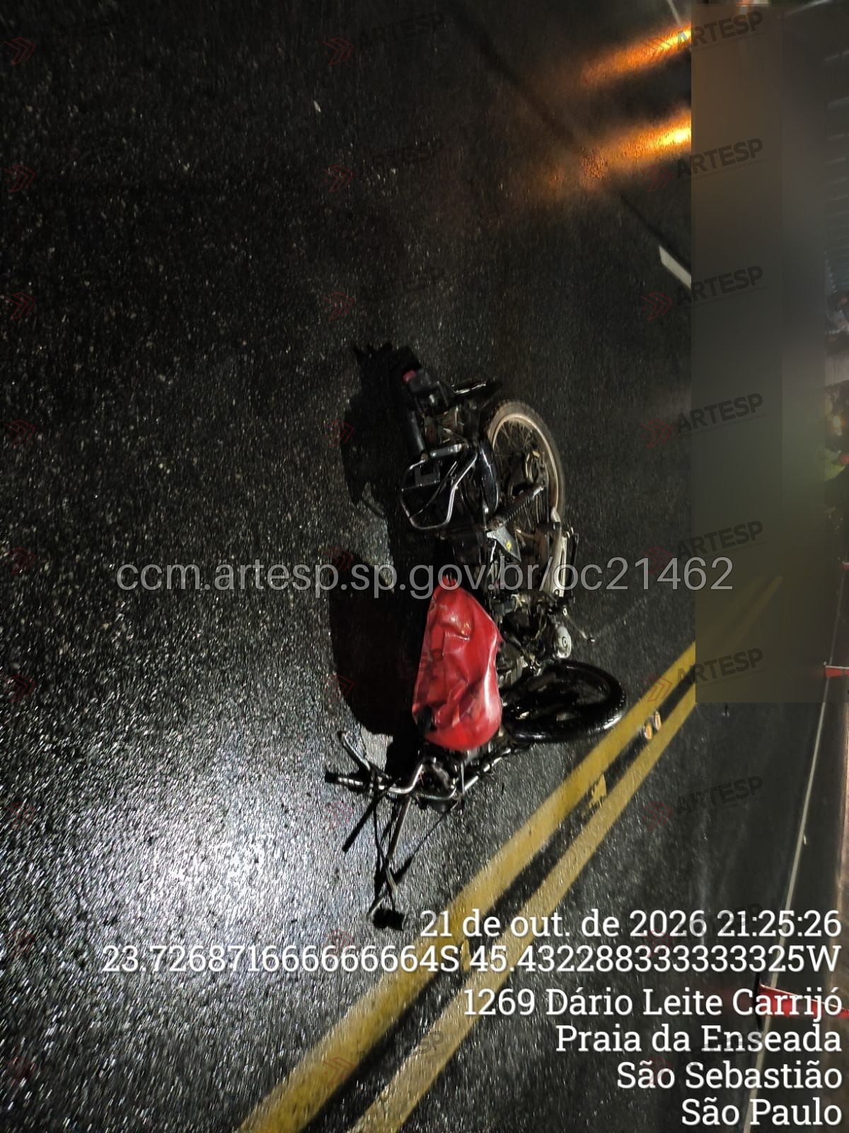 Moto Honda CG Fan rodovia