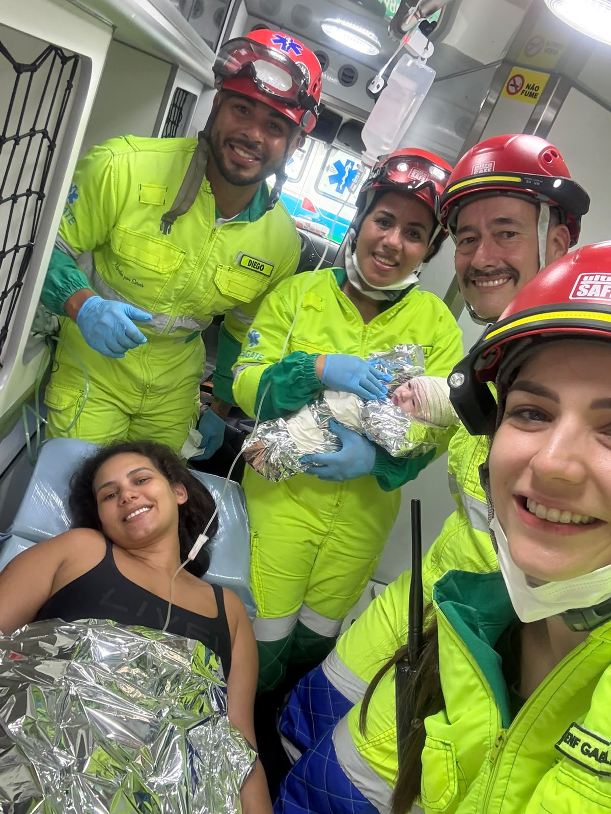 O Benício nasceu